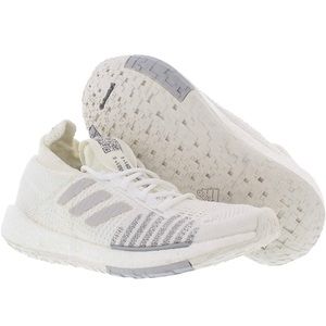 adidas Originals Women's Pulseboost Hd Running Shoe in white/grey - Size 10